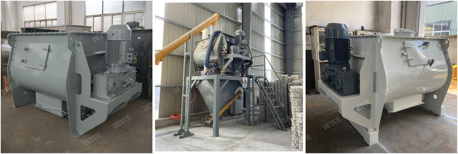 干粉砂漿行業(yè)-雙軸槳葉混合機(jī)(圖1) 干粉砂漿行業(yè)-雙軸槳葉混合機(jī)(圖1)