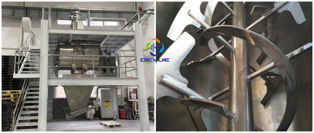 塑料行業(yè)-槳葉螺帶混合機(圖1) 塑料行業(yè)-槳葉螺帶混合機(圖1)