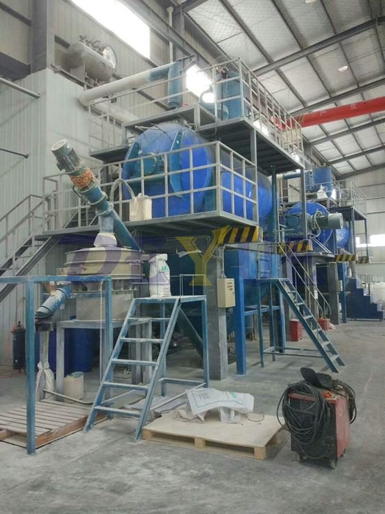 滅火劑生產(chǎn)線-犁刀混合機(jī)(圖1) 滅火劑生產(chǎn)線